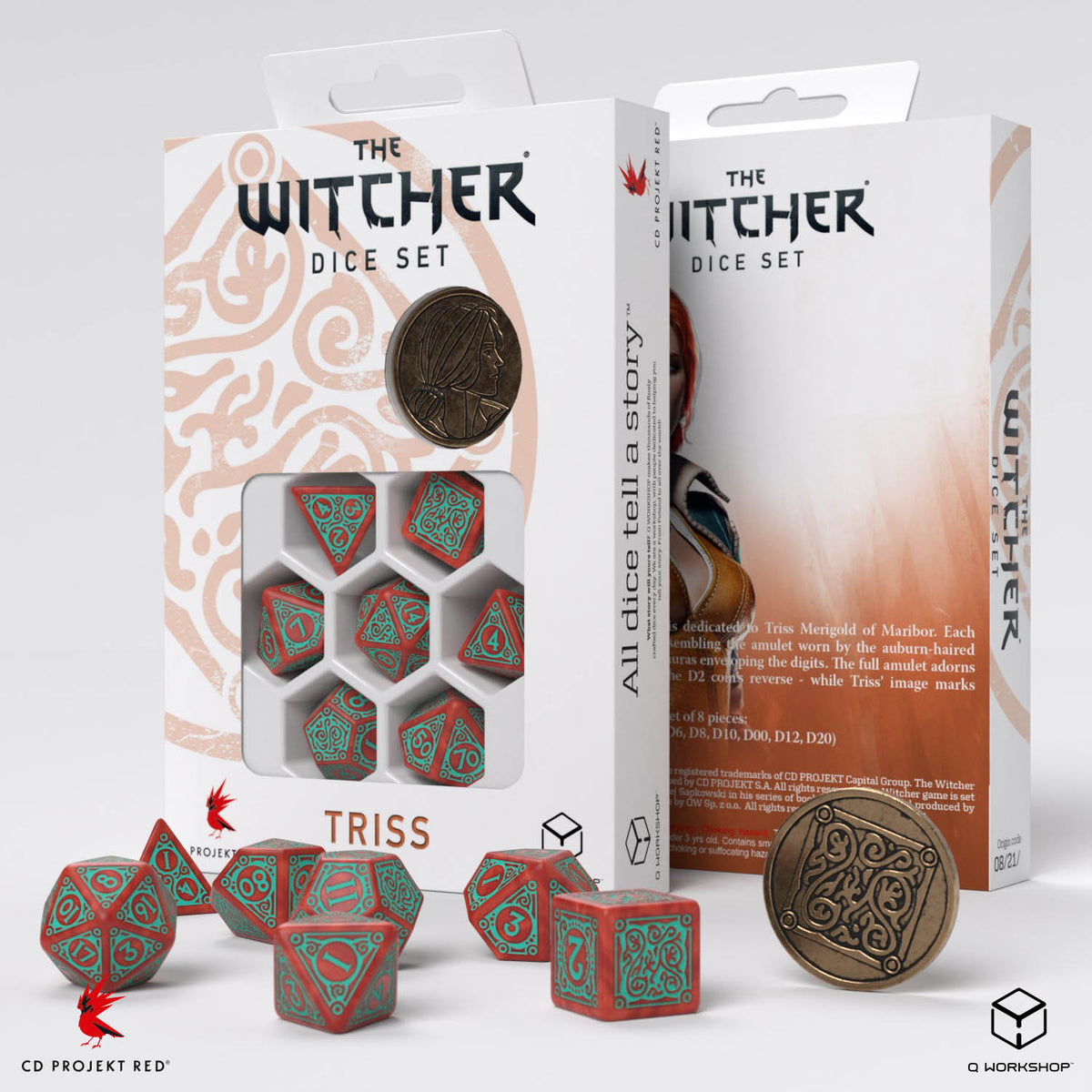 Triss - Merigold the Fearless - Witcher Dice Set – Awesome Dice