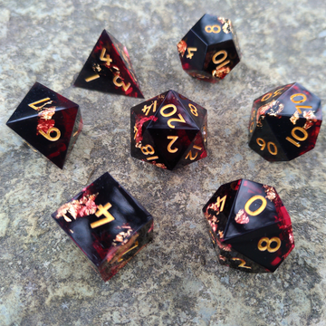 The Gods Are Athirst Handmade Sharpedge Dice