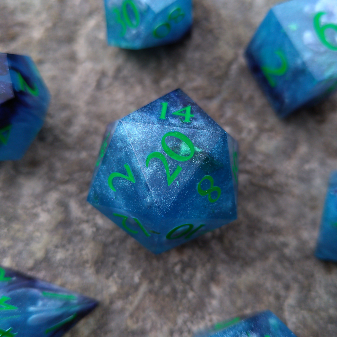 Poseidon Sharpedge Dice Set