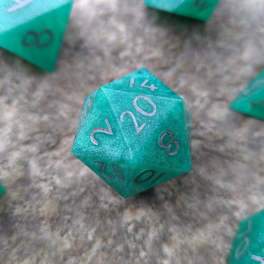 Larimar Sharpedge Dice Set