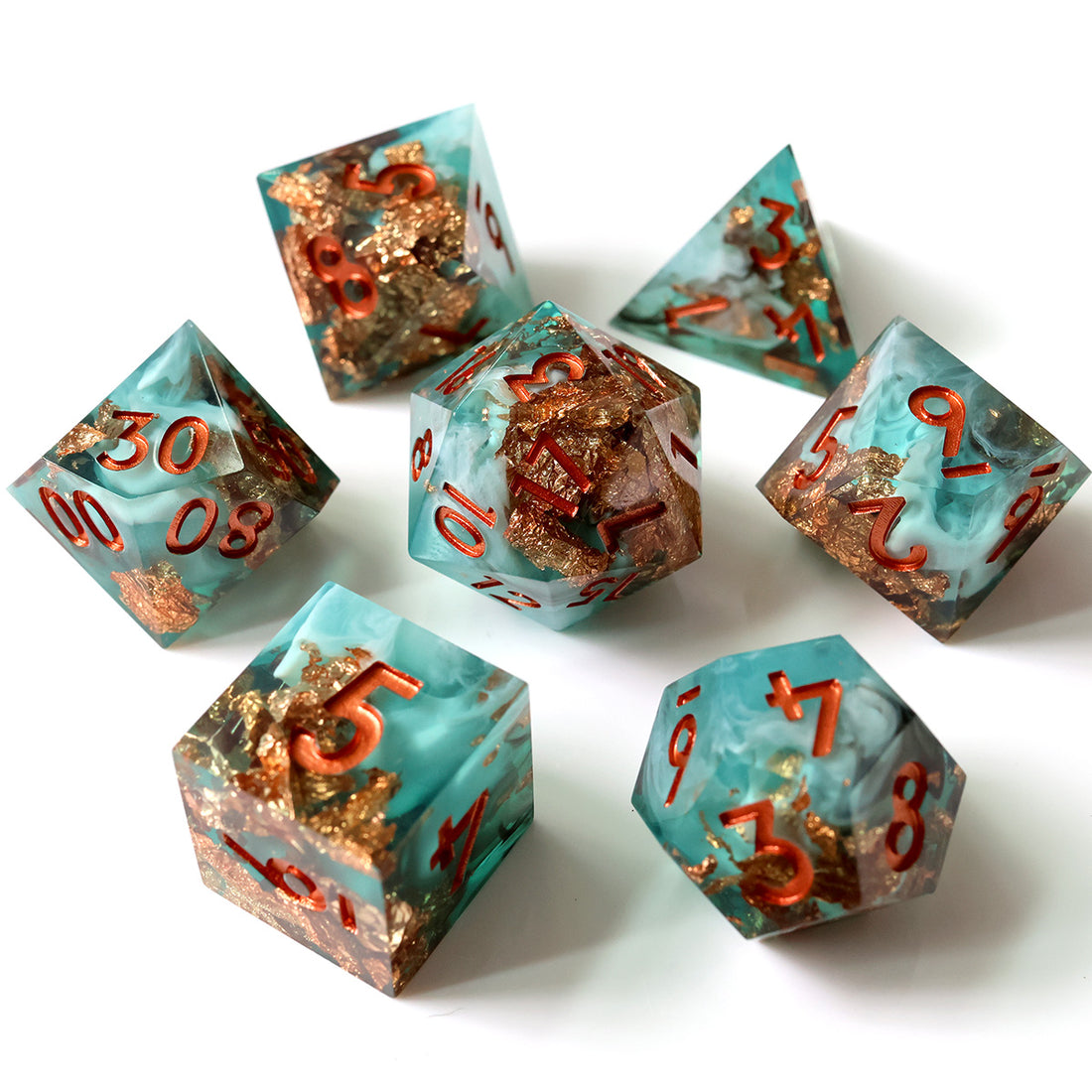 Out to Sea Sharpedge Dice Set