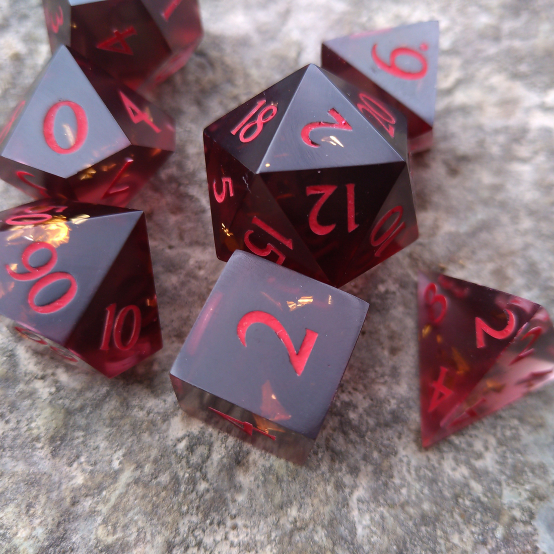 Exsanguination Sharpedge Dice Set