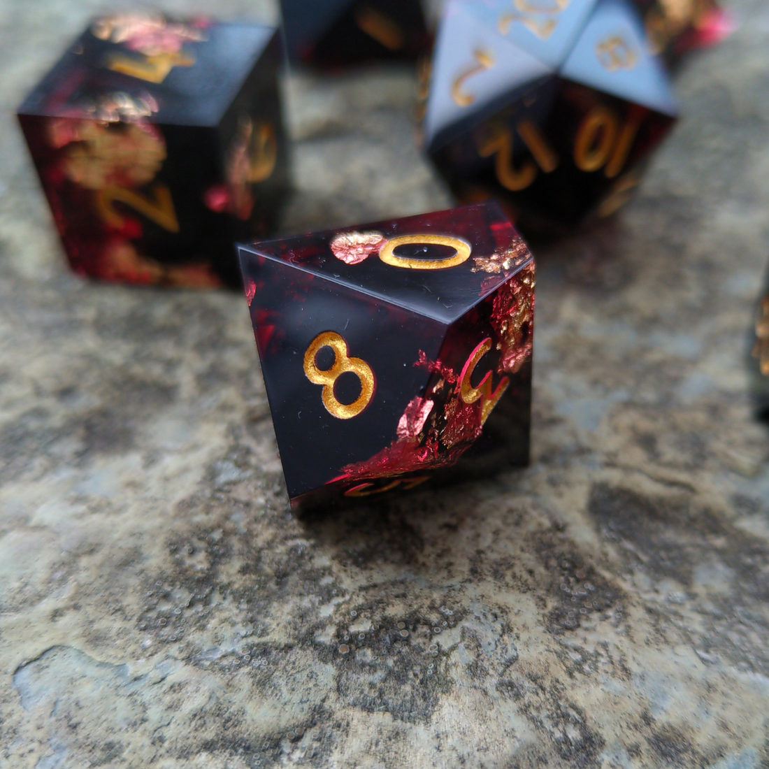 The Gods Are Athirst Handmade Sharpedge Dice