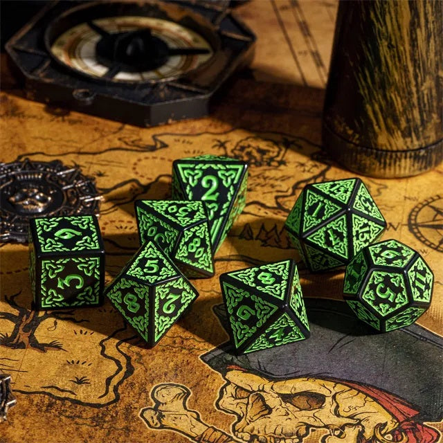 Celtic Knot 7-Dice Set