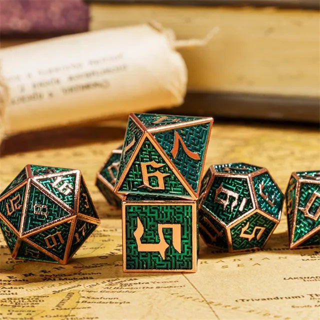 Maze Dice - Green