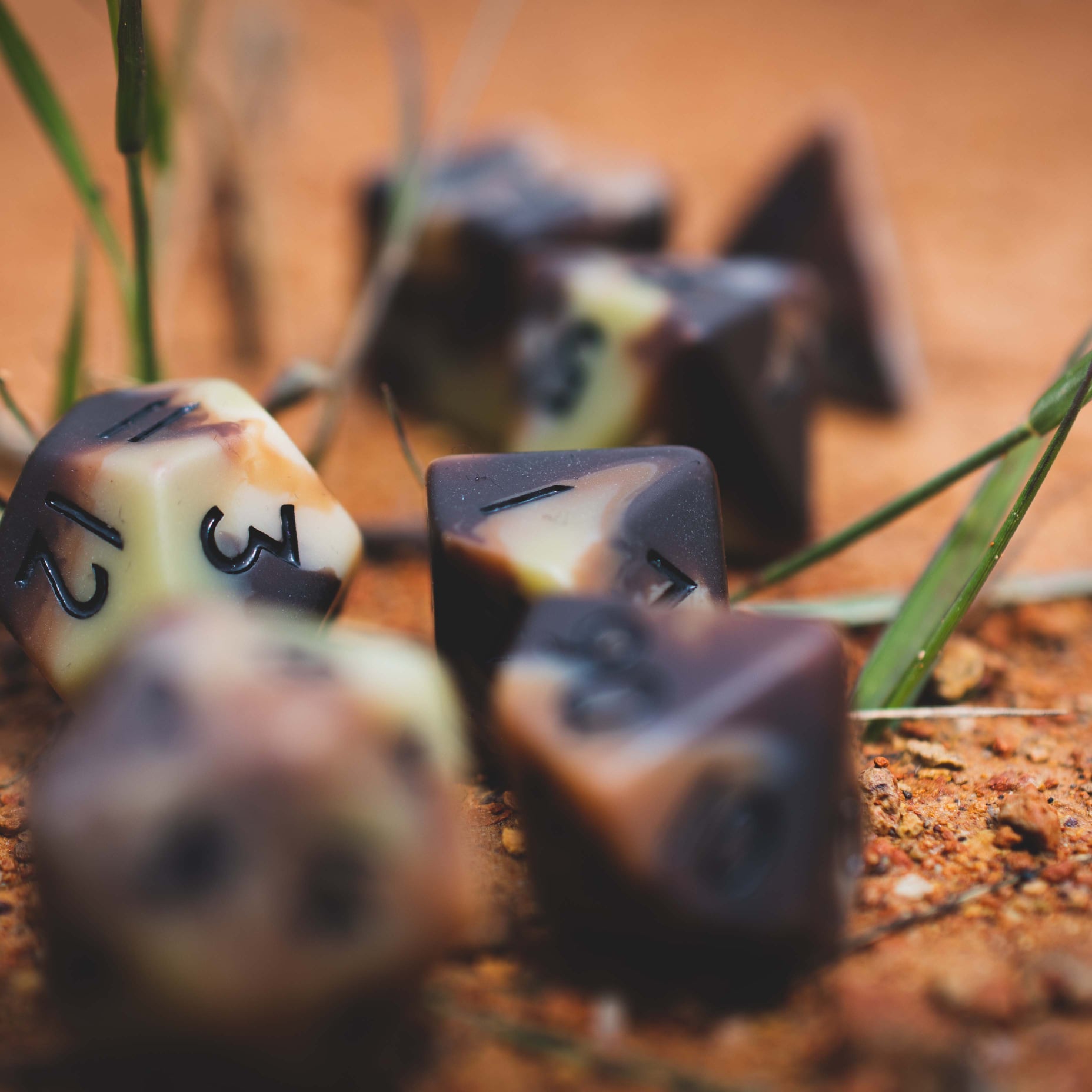 Desert Camo 7-Dice Set