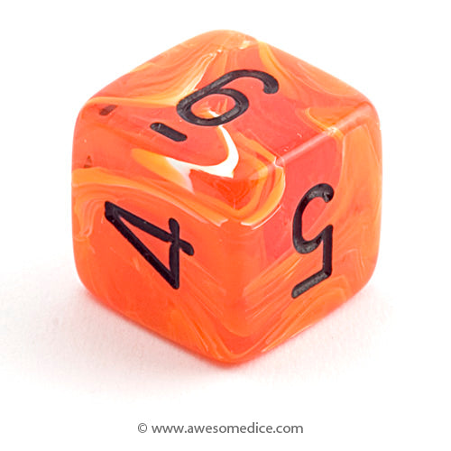 Single Vortex Orange d6