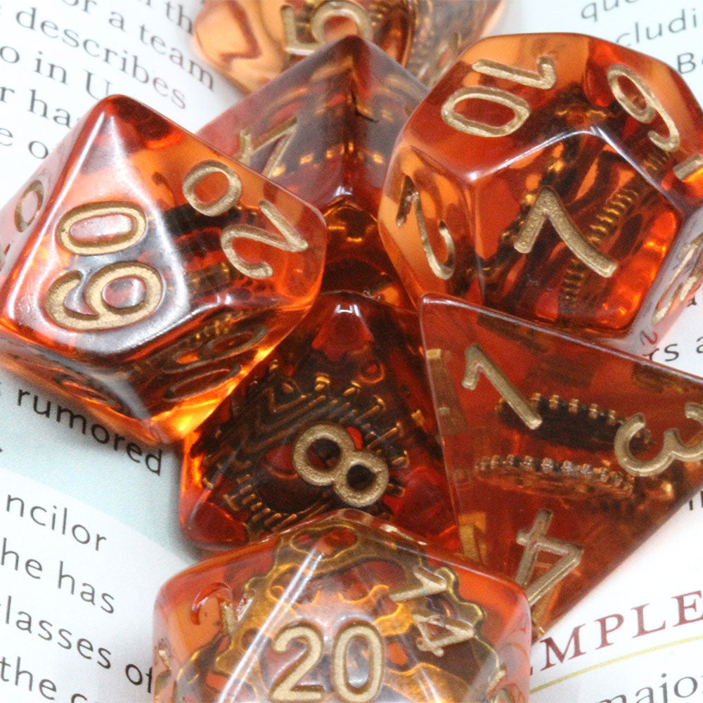 Gears of Fate Dice Set